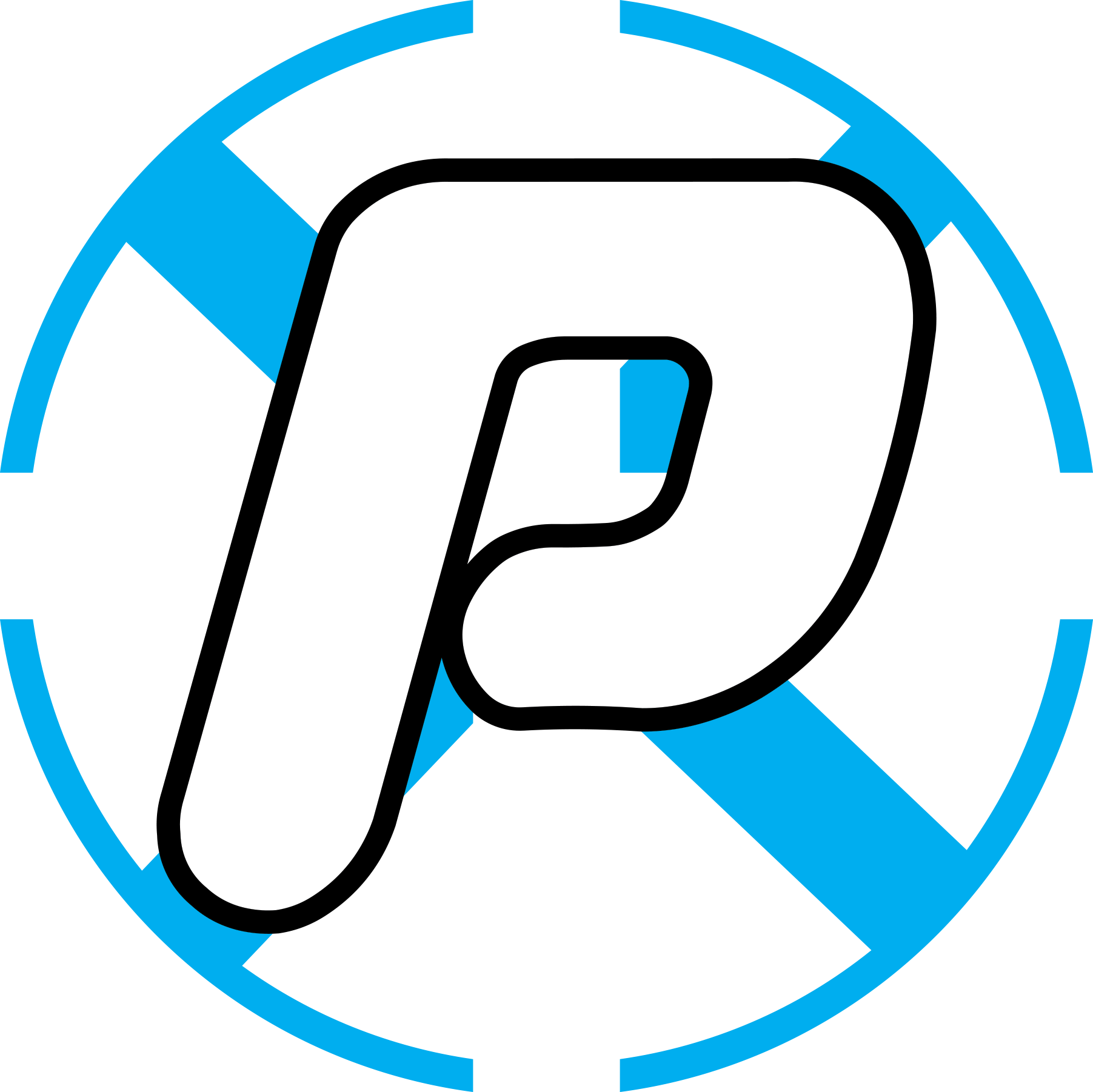 Plazmaman P Logo